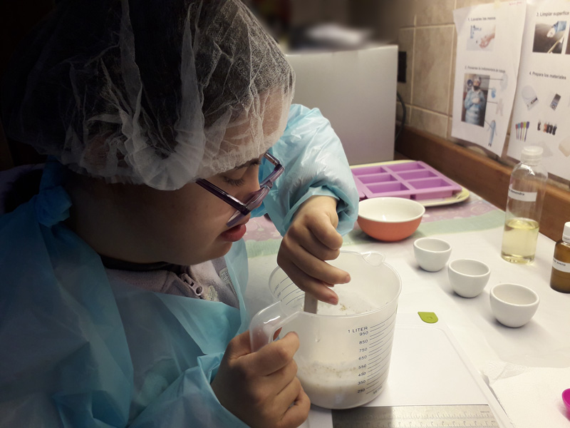 soy downtástica y hago exfoliantes