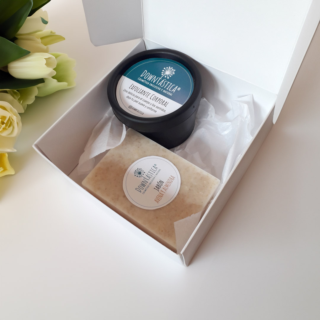 pack exfoliante y jabon